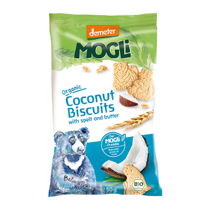 Mogli Organic Mini Coconut Biscuits