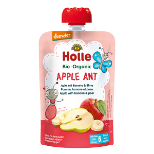 Holle Organic Baby Food Pouch - Apple Ant
