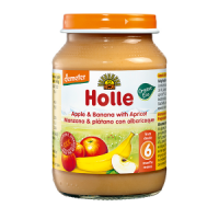 Holle Organic Apple & Banana with Apricot Baby Food