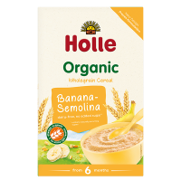 Holle Organic Fruit Porridge Banana-Semolina
